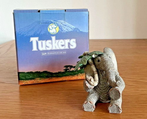 Tuskers elephants ornament