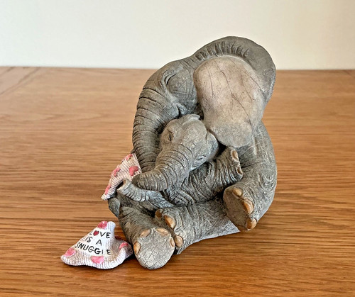 Tuskers elephant ornament