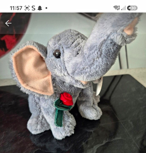 Tuskers grey elephant - grey,