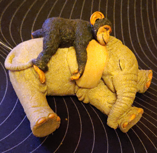 Tuskers peace last - at, monkey