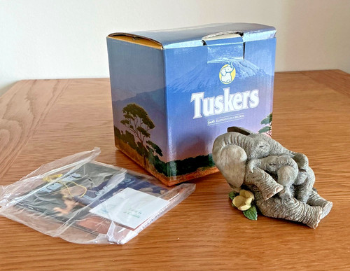 Tuskers elephant ornament - elephant,