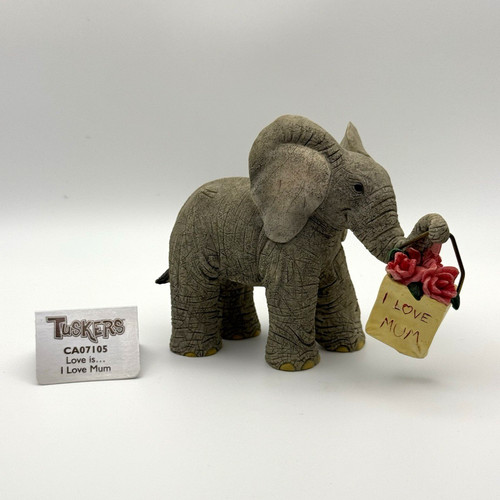 Tuskers elephant ornament - elephant,