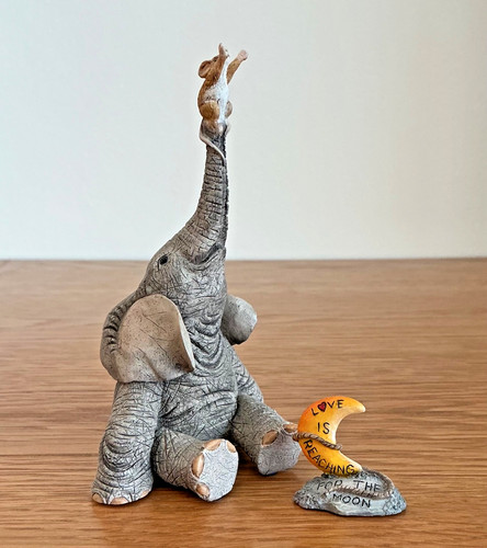 Tuskers elephant ornament